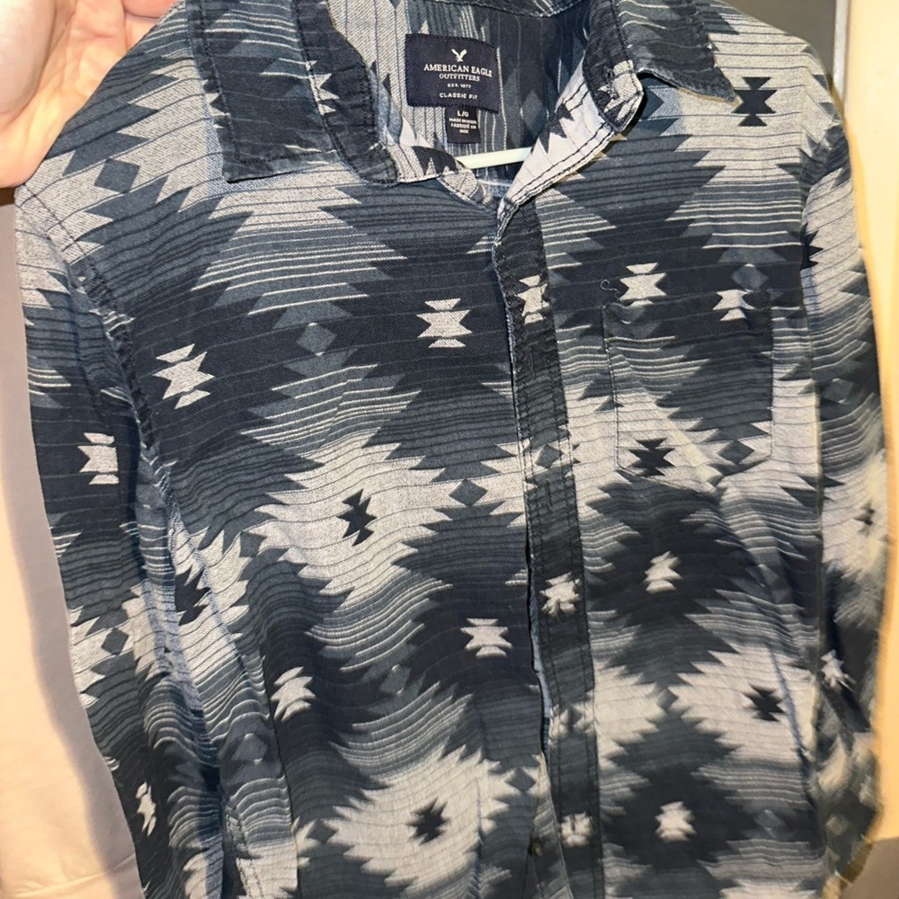 American Eagle Button Up, Large